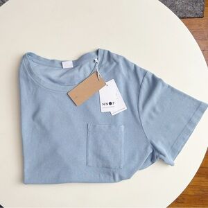 NN07 Men’s Clive Short Sleeve Pocket Tee Blue Size XXL New